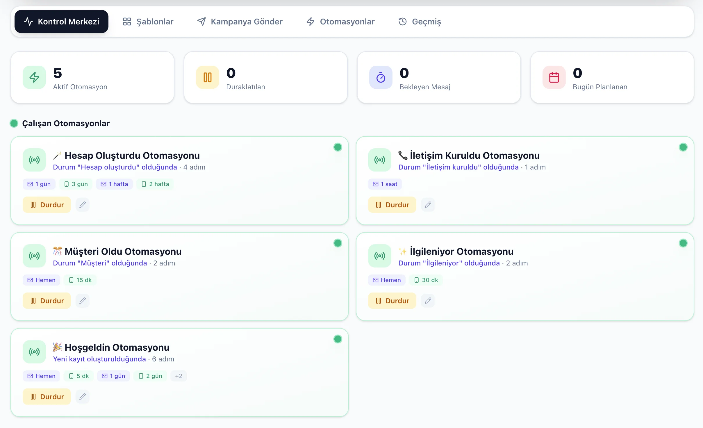Otonom Pazarlama Modülü